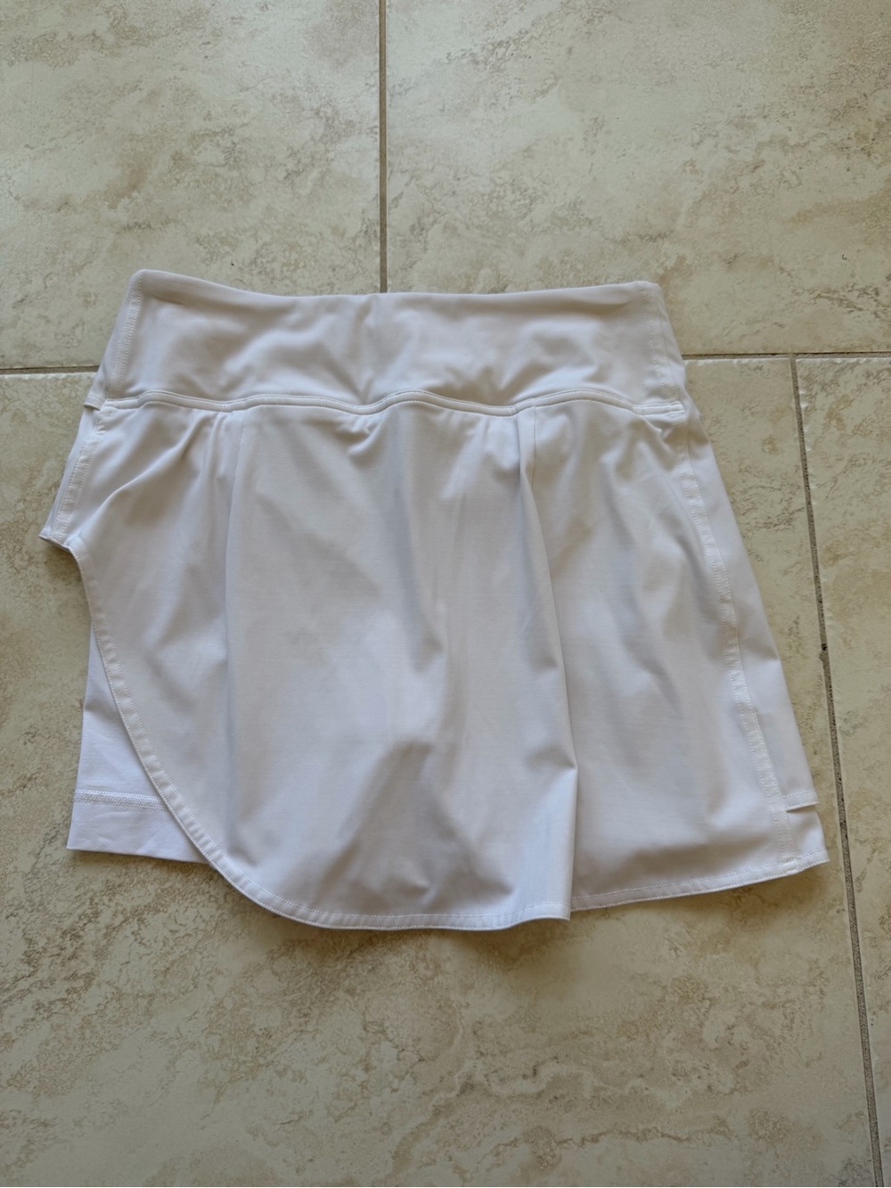 LULULEMON Asymmetrical Layered High-Rise Tennis Skirt Skort - Picture 3 of 5
